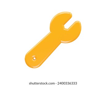 Tools icon 3d rendering element illustration