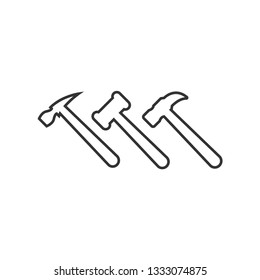 Tools icon design template vector isolated illustration