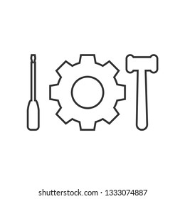 Tools icon design template vector isolated illustration