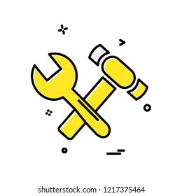 Tools icon design vector