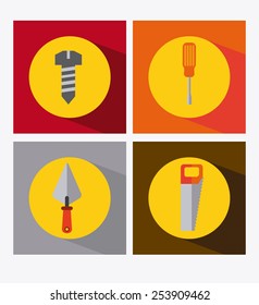 tools icon design, vector illustration eps10 graphic 