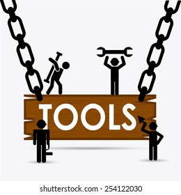 tools icon design, vector illustration eps10 graphic 