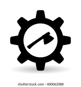 tools icon design, vector illustration