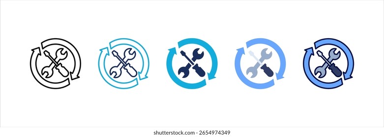 Ferramentas Elemento De Ícone Para Design