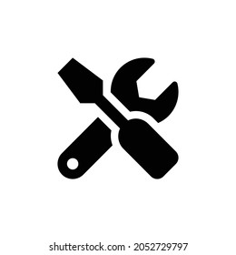 tools Icon. Flat style design isolated on white background. Vector illustration
