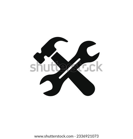 Tools icon isolated on white background