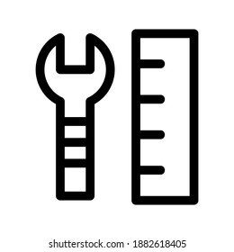 Tools icon or logo isolated sign symbol vector illustration - high quality black style vector icons
