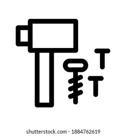 Tools icon or logo isolated sign symbol vector illustration - high quality black style vector icons
