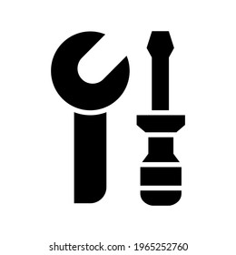 tools icon or logo isolated sign symbol vector illustration - high quality black style vector icons
