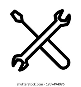 tools icon or logo isolated sign symbol vector illustration - high quality black style vector icons
