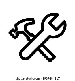 tools icon or logo isolated sign symbol vector illustration - high quality black style vector icons
