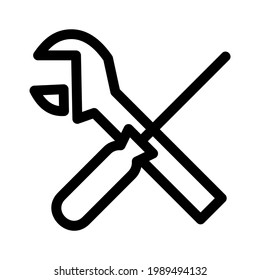 tools icon or logo isolated sign symbol vector illustration - high quality black style vector icons
