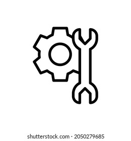 tools icon, maintenance icon vector illustration