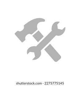 tools icon on white background, vector illustration
