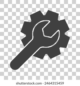 tools icon on white background