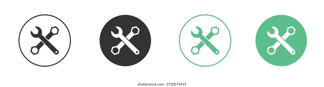 Tools icon pictograms. Vector eps 10