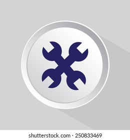 tools icon service sign