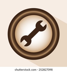 tools icon service sign