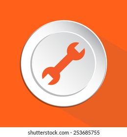 tools icon service sign