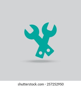 tools icon service sign