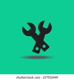 tools icon service sign