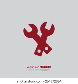 tools icon service sign