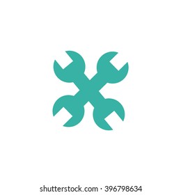 tools icon service sign