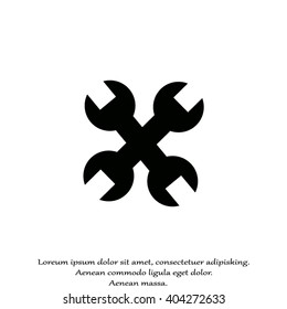 tools icon service sign