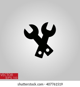 tools icon service sign