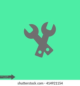 tools icon service sign