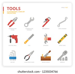 Tools icon set