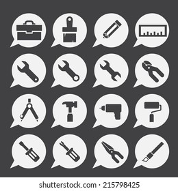 tools icon set