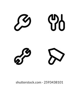 Tools icon set. Tools icon.