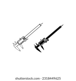 Conjunto de iconos de herramientas, estilo de esquema.Colección de iconos de herramientas de construcción - ilustración vectorial.