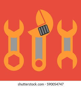 tools icon set vector