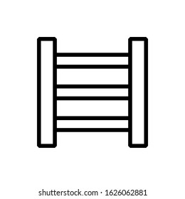 Tools icon in trendy outline style isolated on background