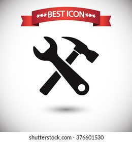 Tools icon vector