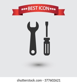 Tools icon vector