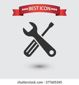 Tools icon vector