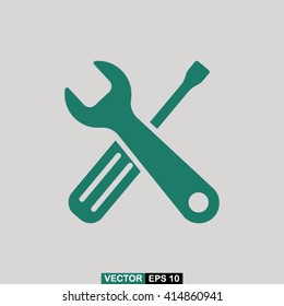 Tools icon vector