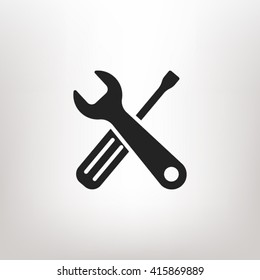 Tools icon vector