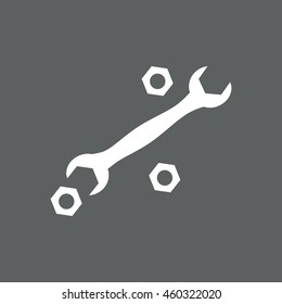 Tools icon, vector, icon flat
