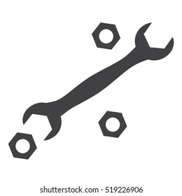 Tools Icon Vector flat design style