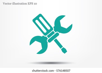 Tools icon vector illustration.