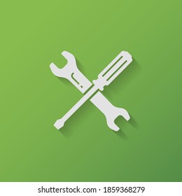 tools icon. Vector illustration EPS 10.