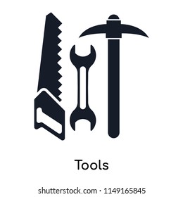Tools icon vector isolated on white background for your web and mobile app design, Tools logo concept