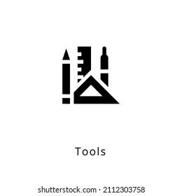 tools icon in vector. Logotype