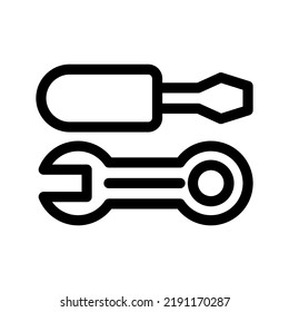 Tools Icon Vector Symbol Design Illustration