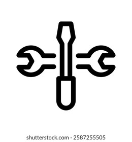 Tools Icon Vector Symbol Design Illustration