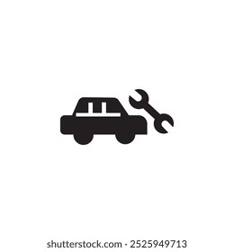 Tools icons on white background | Car service icon | Auto service